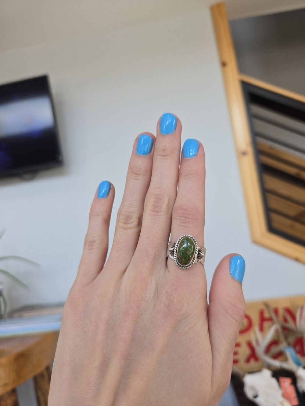 Emerald Valley Turquoise Sterling Ring